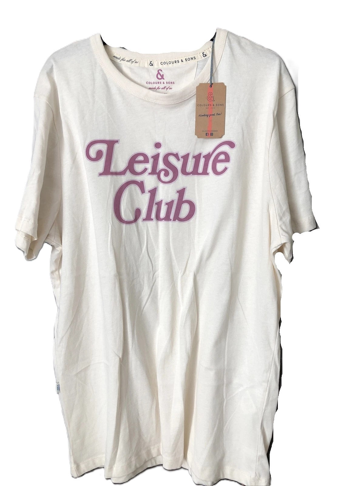 Colour And Sons Leisure Club Men's T Shirt Size L