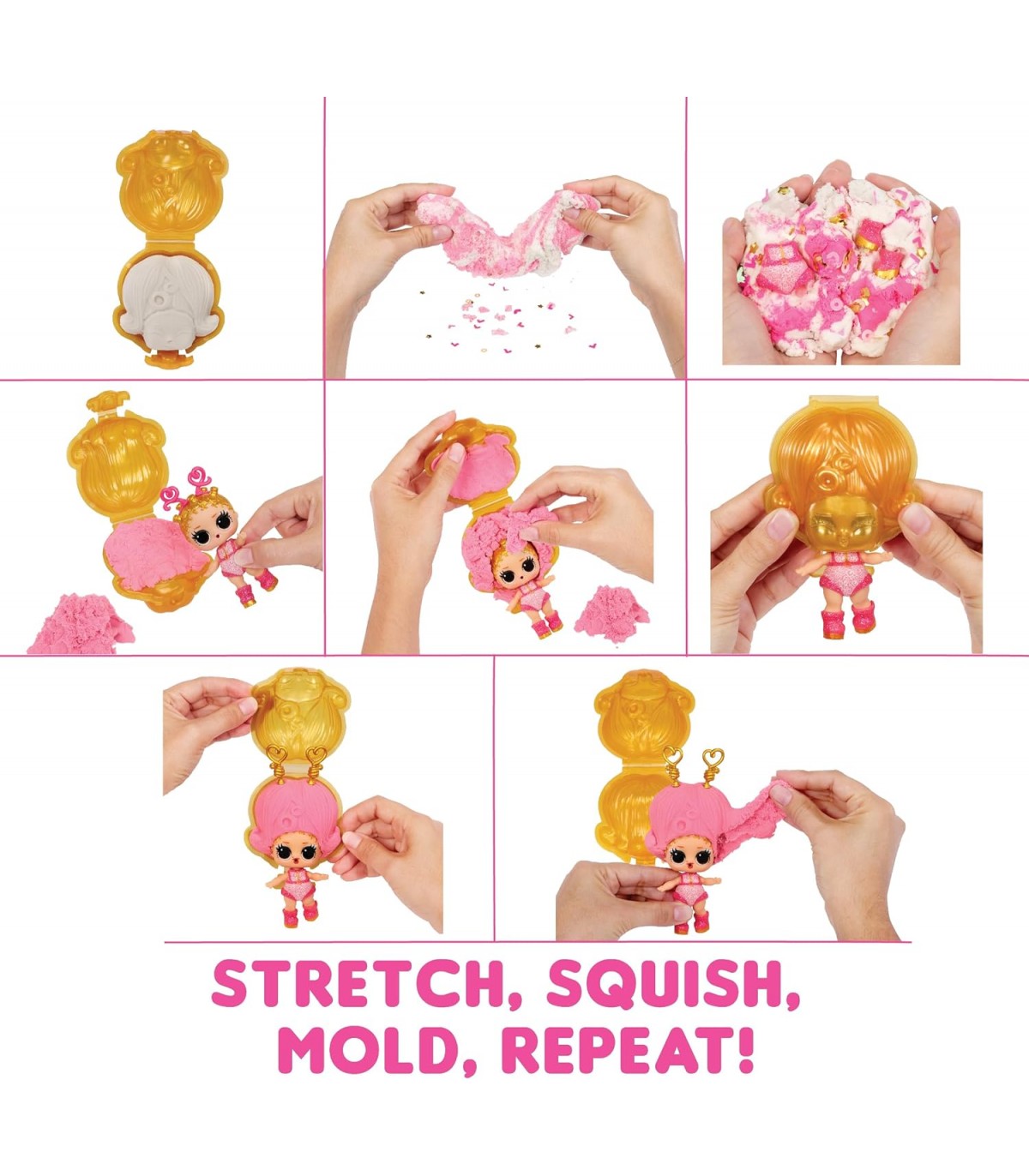 LOL Surprise! Squish Sand Magic Hair