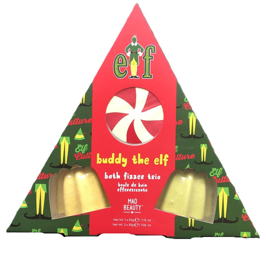 Mad Beauty Buddy The Elf Bath Fizzer Trio