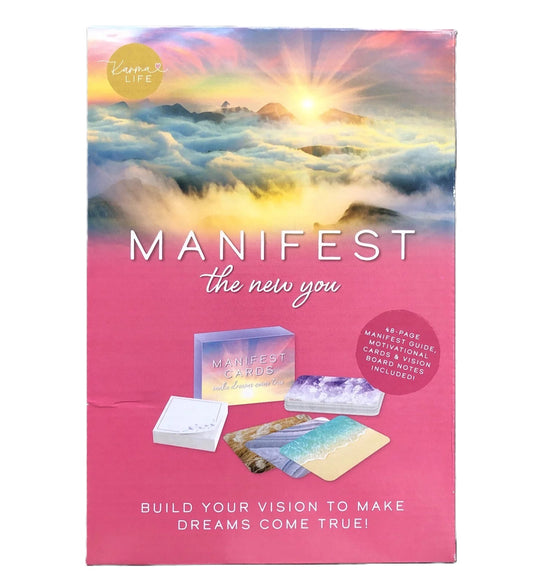Manifest - The NEW You. Build Your Vision To Make Dreams Come True