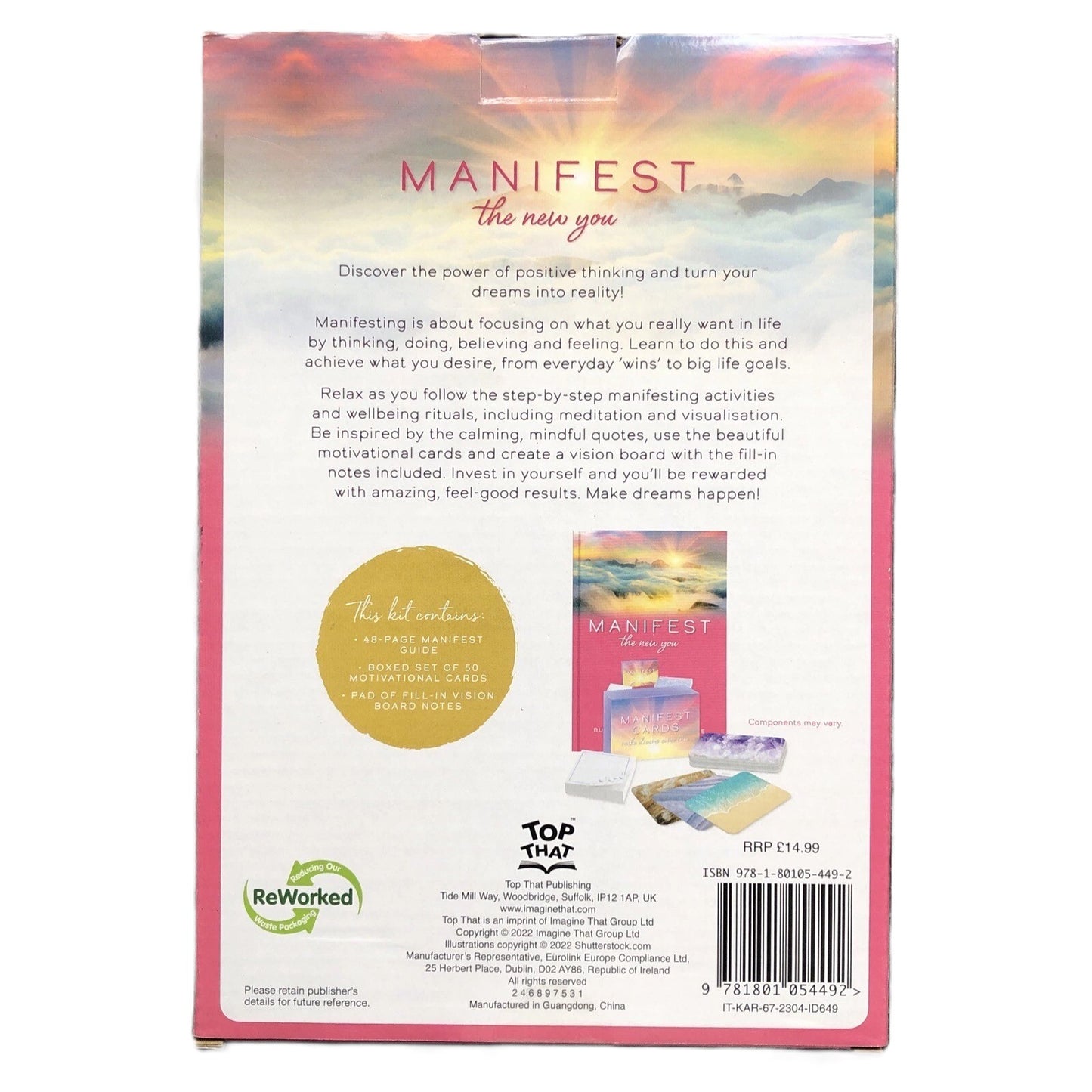 Manifest - The NEW You. Build Your Vision To Make Dreams Come True