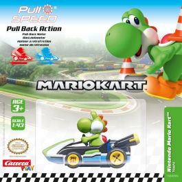 Carrera Mario Kart Pull Back Action Speed Yoshi