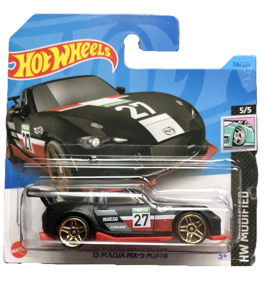 Hot Wheels 15 Mazda MX-5 Miata HKH87 (HW Modified 5/5) 114/250