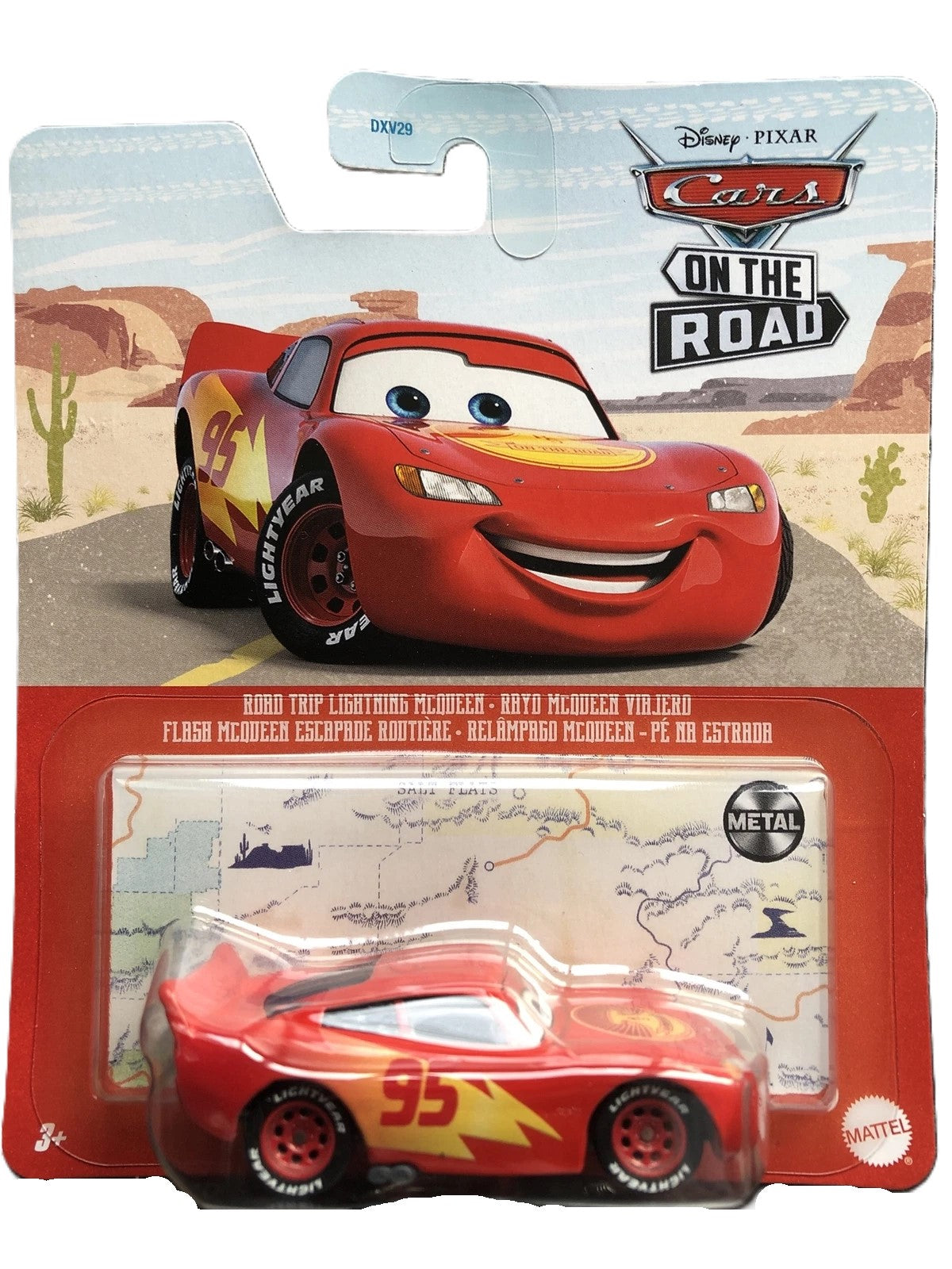 Disney Pixar Cars On the Road Lightning McQueen DXV29