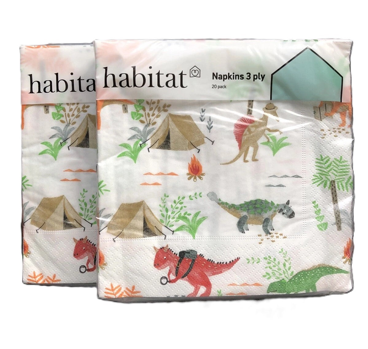 HOME Party Napkins Lot Of 11 Packs (20 Napkins Each)