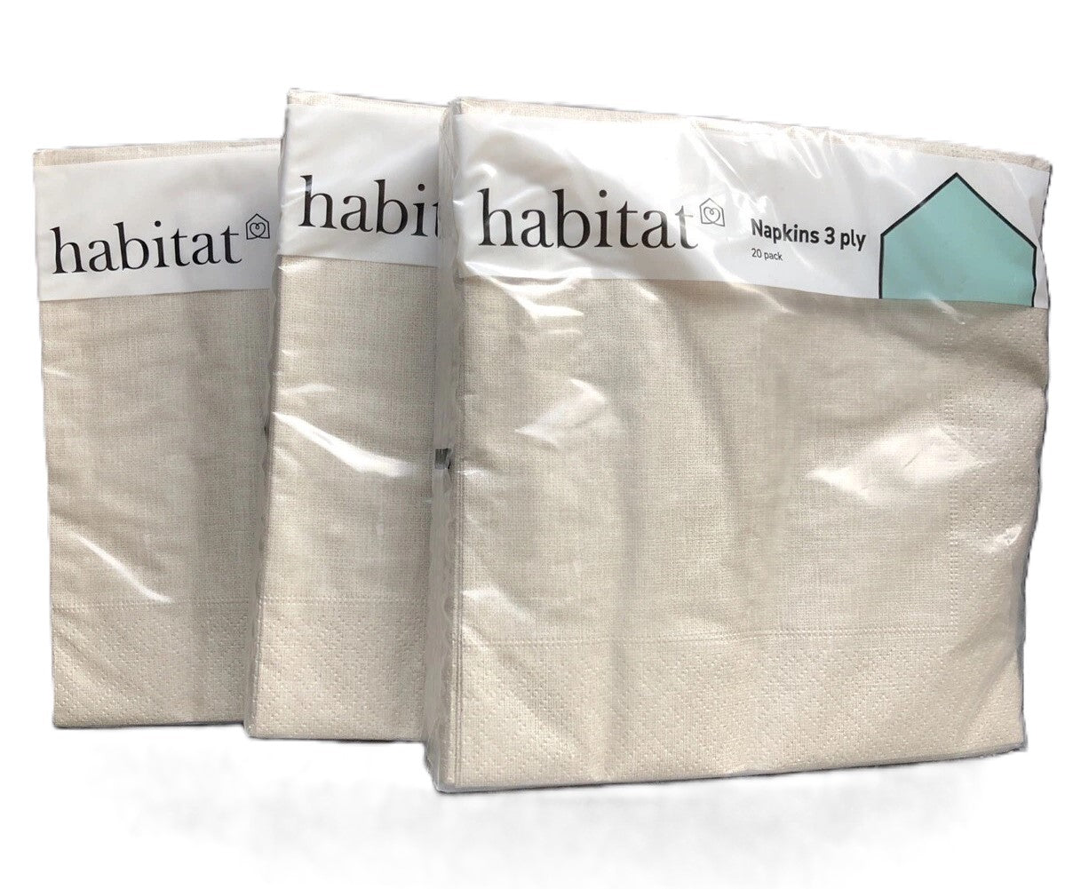 HOME Party Napkins Lot Of 11 Packs (20 Napkins Each)