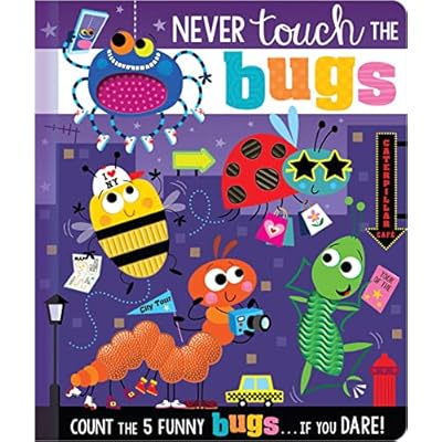 Never Touch The Bugs, Rosie Greening, Sensory Board Book