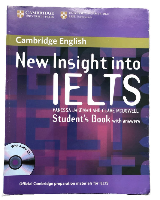 New Insight into IELTS Student's Book Pack by Clare McDowell Paperback