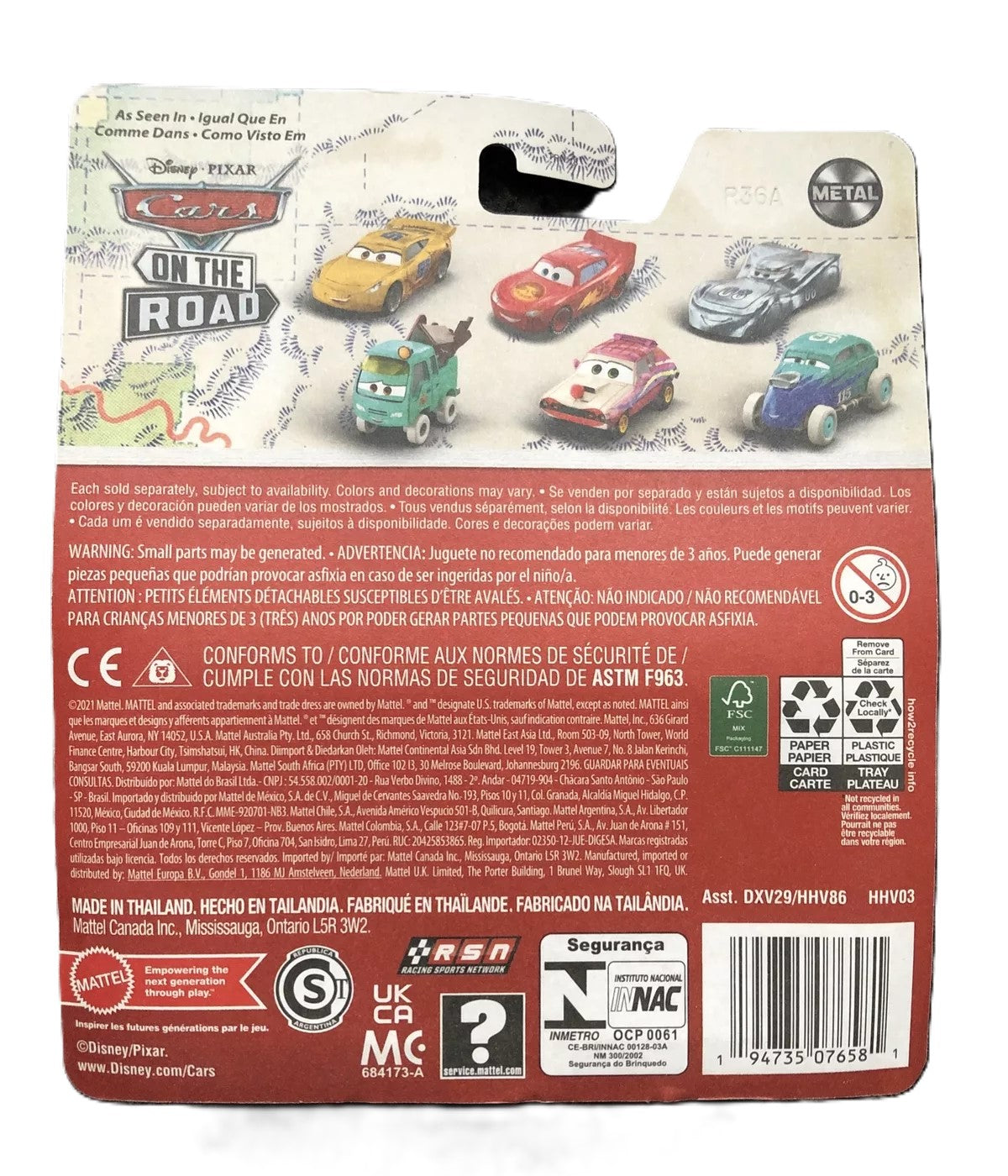 Disney Pixar Cars - On The Road Series - Noriyuki HHV86