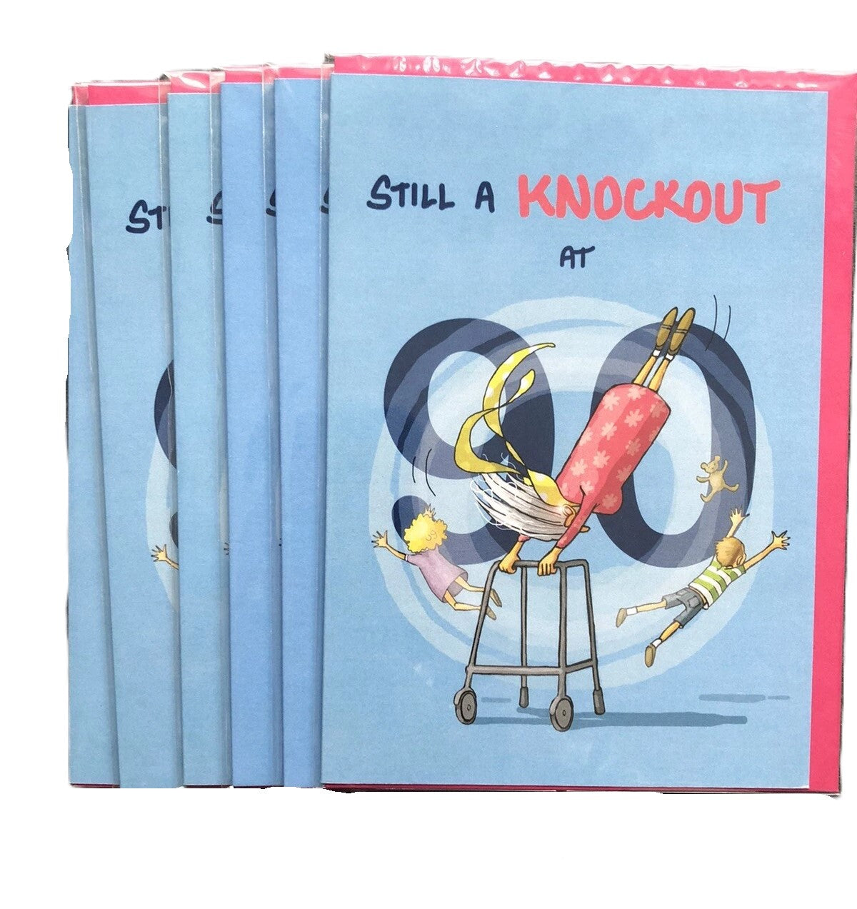 Brainbox Candy Funny Numbered Birthday Cards Bundle Lot