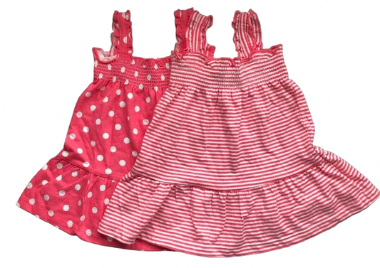 Nutmeg 2 Pack Girls Summer Dresses (No Tags)