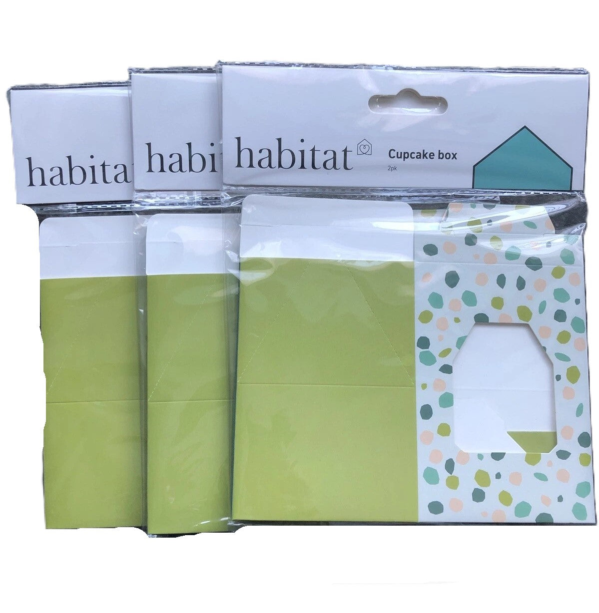 Habitat Party Treat Bags And Cupcake Boxes Lot