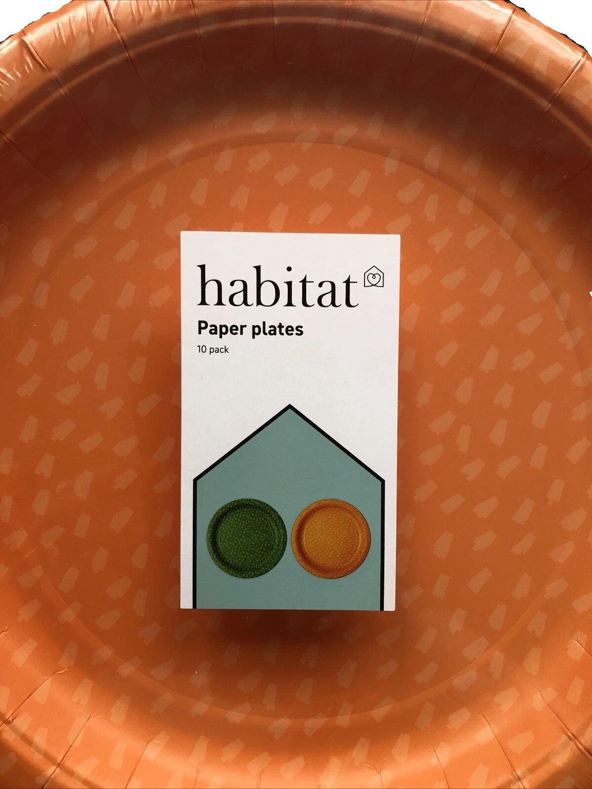 Habitat Paper Plates Lot 3 Different Designs + 1 Set Marvel Plates