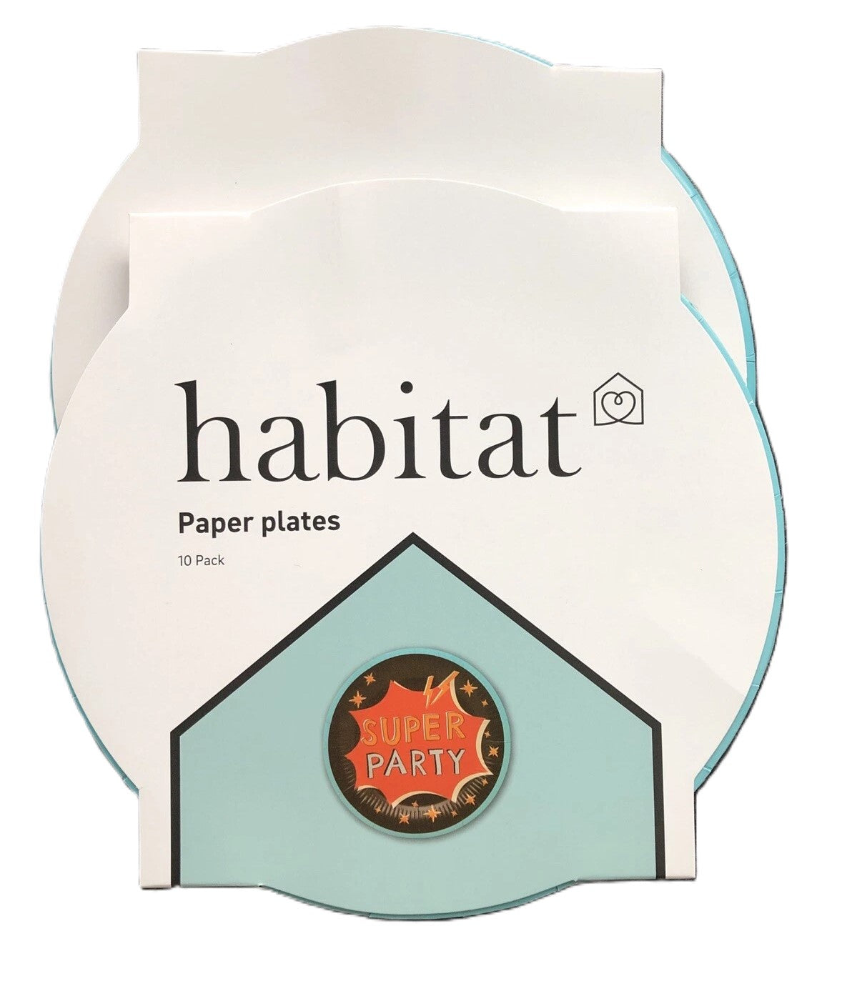 Habitat Paper Plates Lot 3 Different Designs + 1 Set Marvel Plates