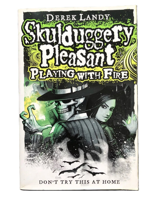 Playing With Fire (Skulduggery Pleasant) by Derek Landy (Paperback, 2008) 1st Edition