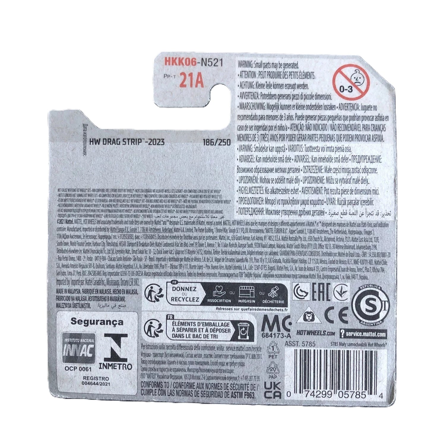 Hot Wheels HW Poppa Wheelie HKK06 (HW Drag Strip 8/10) 186/250