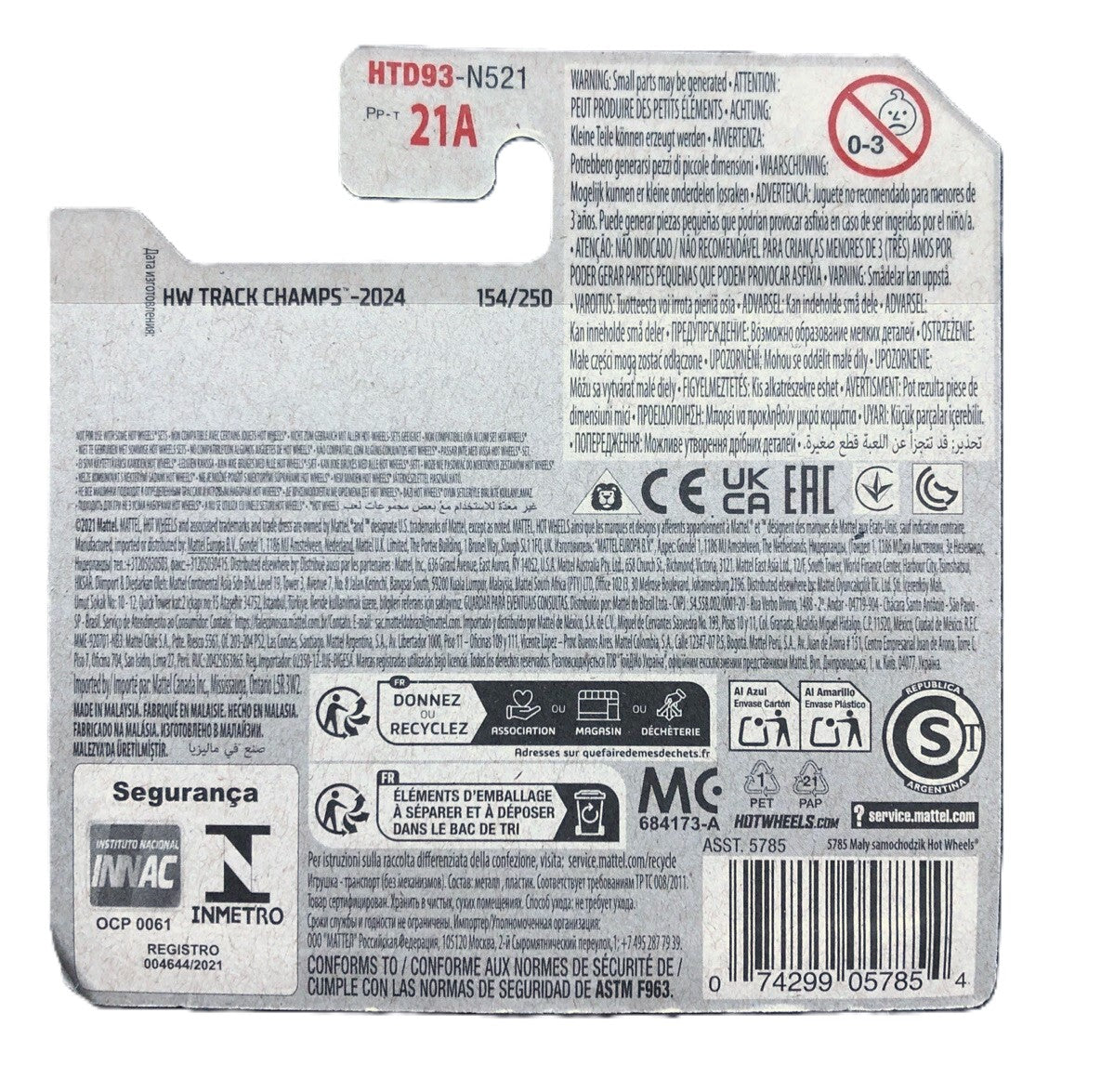 Hot Wheels Netflix Rollin’ Solo (HW Track Champs 2/5) 154/250 HTD93