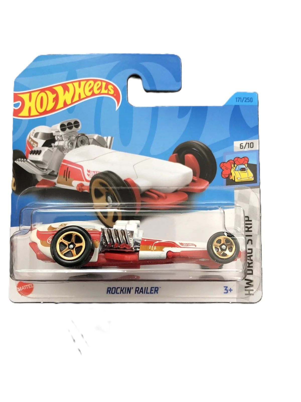 Hot Wheels Rockin' Railer (Red & Gold Let's Race) 6/10 HW Race Day - 2023 (2021)-171/250