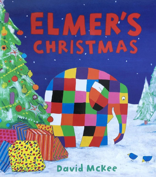Elmer's Christmas Story Paperback By David McKee