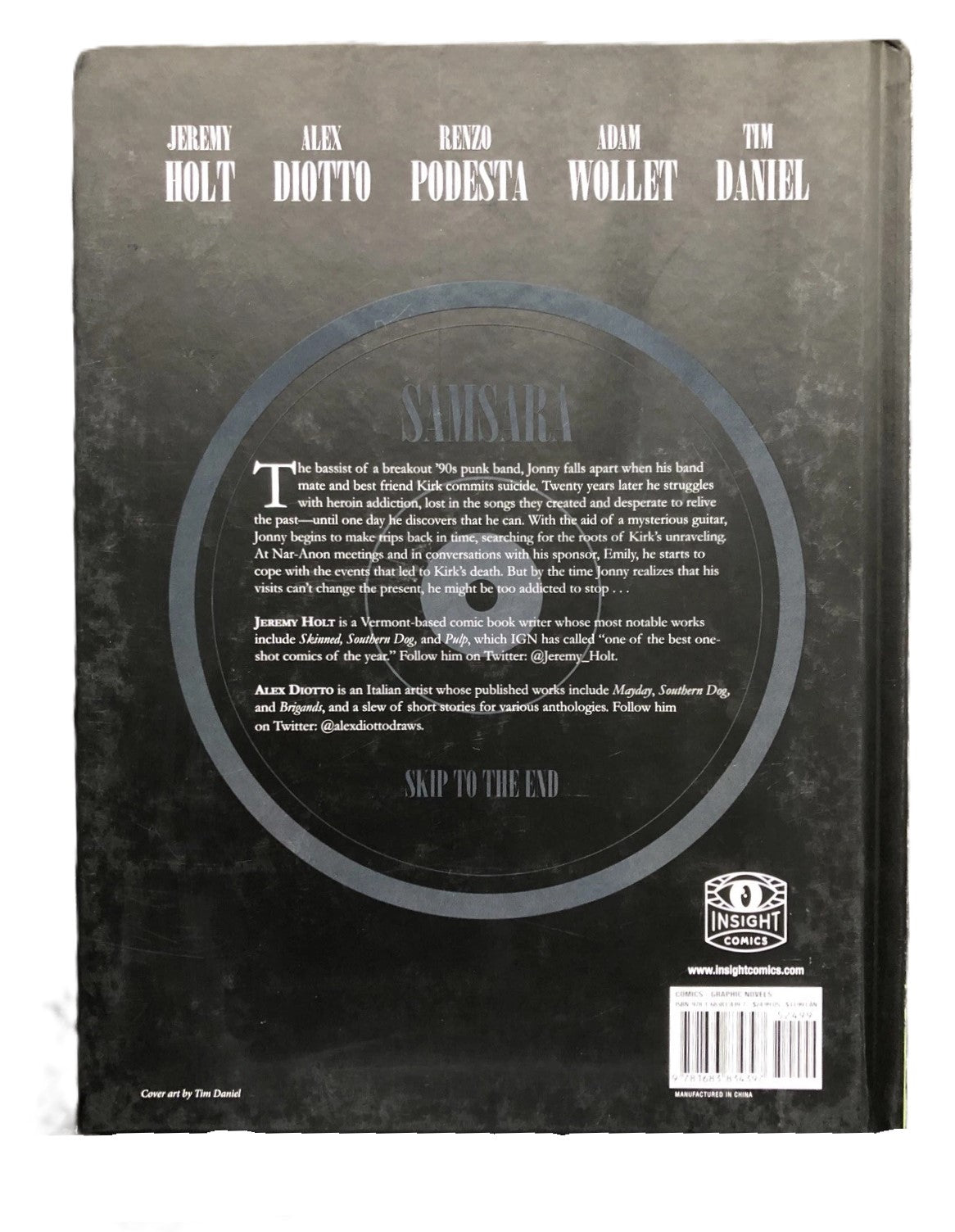 Skip to the End by Alex Diotto, Jeremy Holt (Hardcover, 2018)