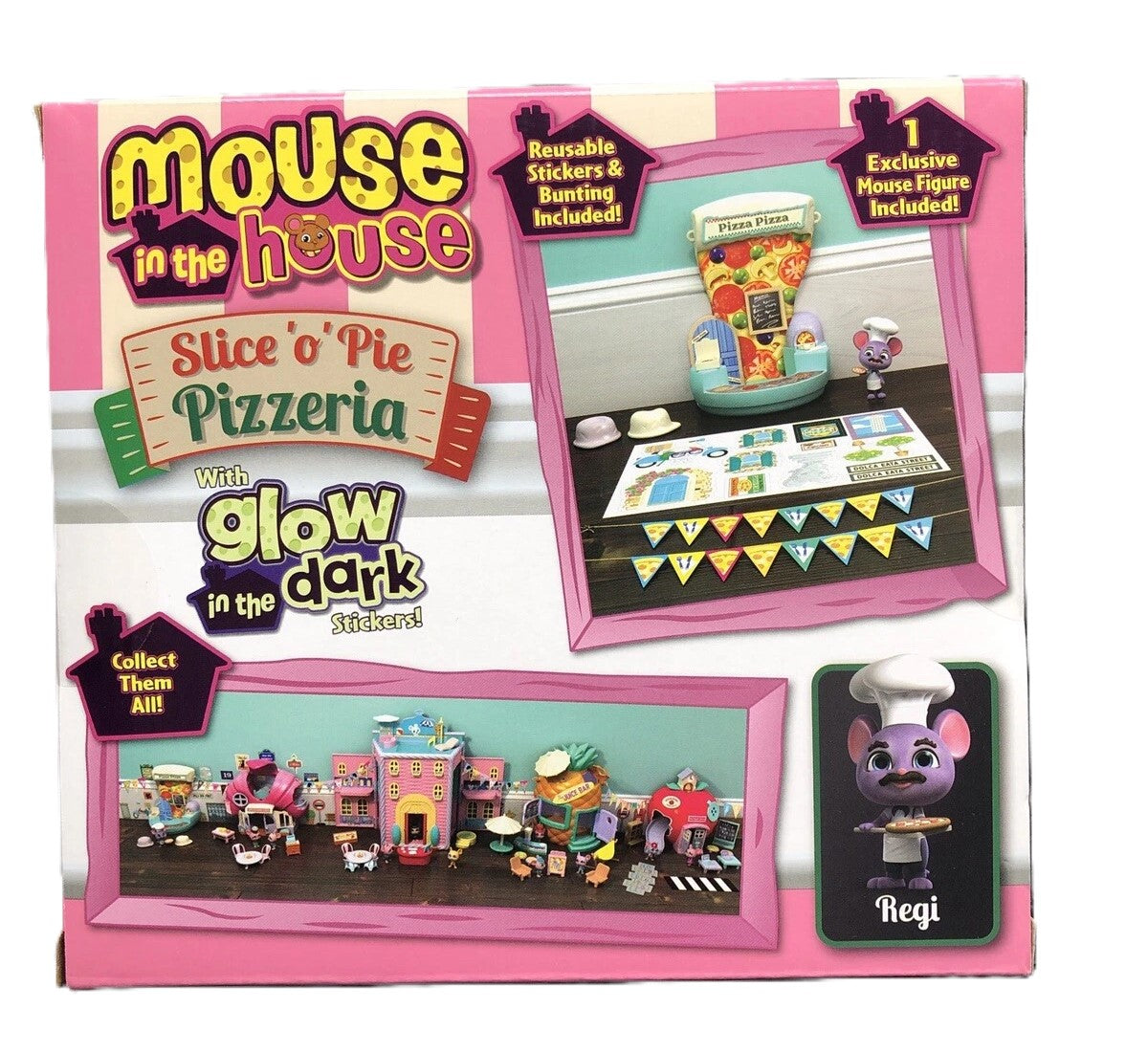 Mouse In The House Millie & Friends Mouse in Slice 'O Pie Pizzeria