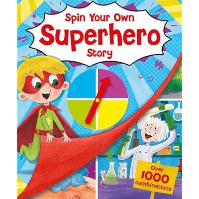 Spin Your Own: Superhero Story by Igloo Books (Board Book, 2018)