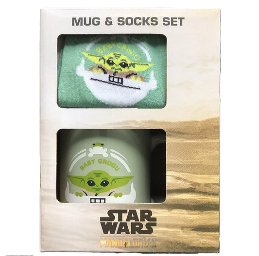 Star Wars The Mandalorian Mug & Socks Gift Set Baby Yoda