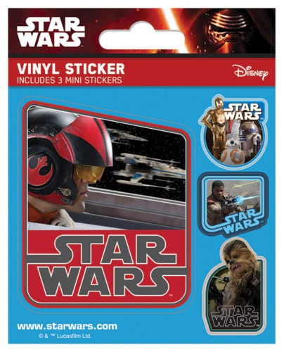 Star Wars The Force Awakens Resistance Vinyl Stickers