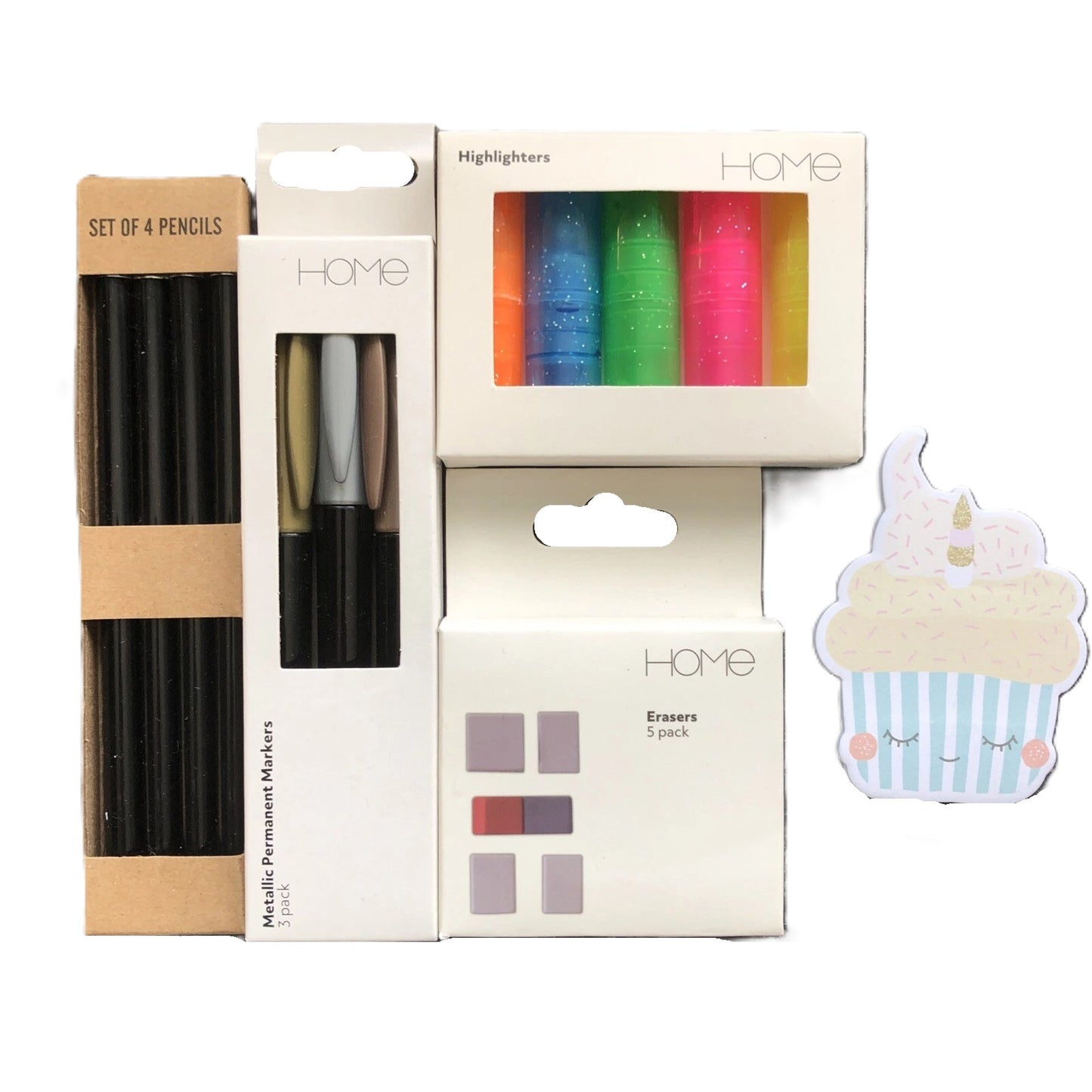 HOME 5 Pack Stationery Set