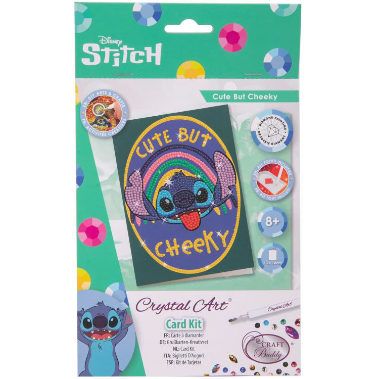 Disney Stitch Crystal Art Card Kit Various Designs