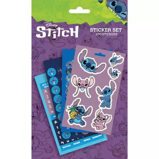Pyramid Disney Stitch Sticker Set - 200 Stickers