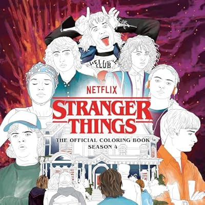 Stranger Things: The Official Coloring Book, Season 4 by NETFLIX (Paperback, 2023)