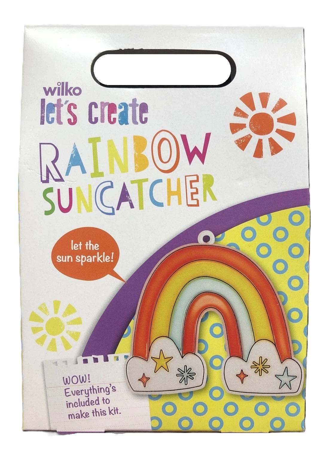 Wilko Let’s Create Suncatchers 2 PK