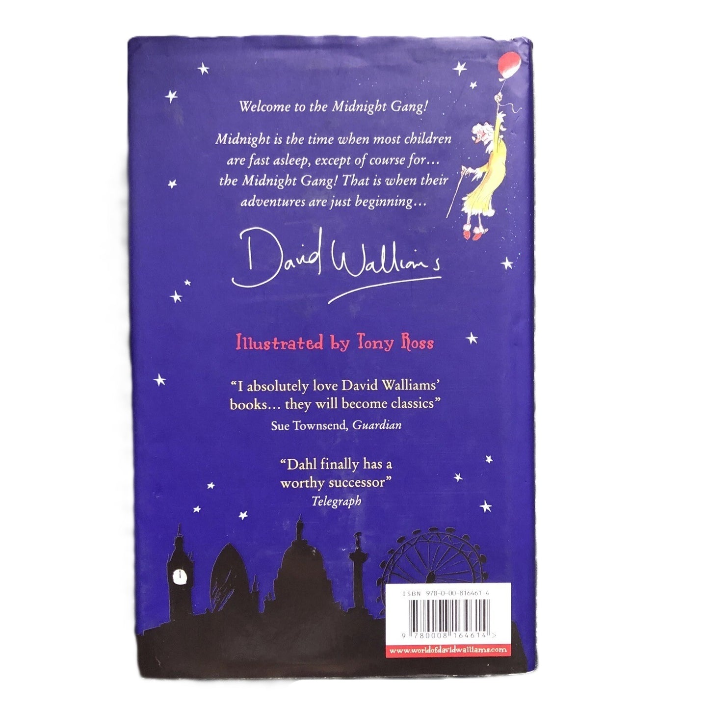 The Midnight Gang by David Walliams (Hardcover, 2016)