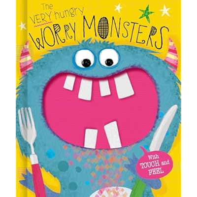The Very Hungry Worry Monsters by Rosie Greening (Board Book, 2020)