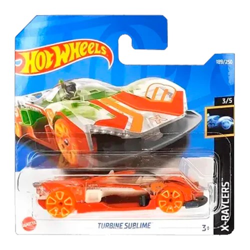 Hot Wheels Turbine Sublime 3/5 X-Raycers (189/250) HCX42