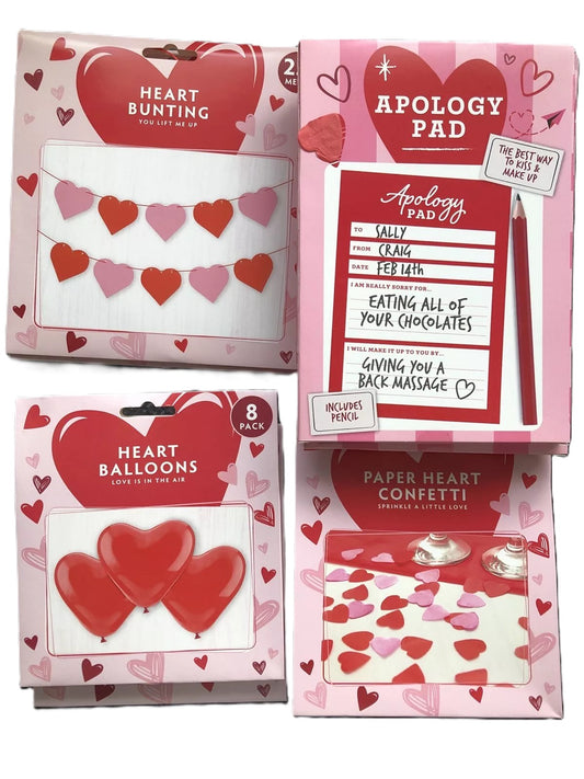 Valentine's Day Decorations and Novelty Lot
