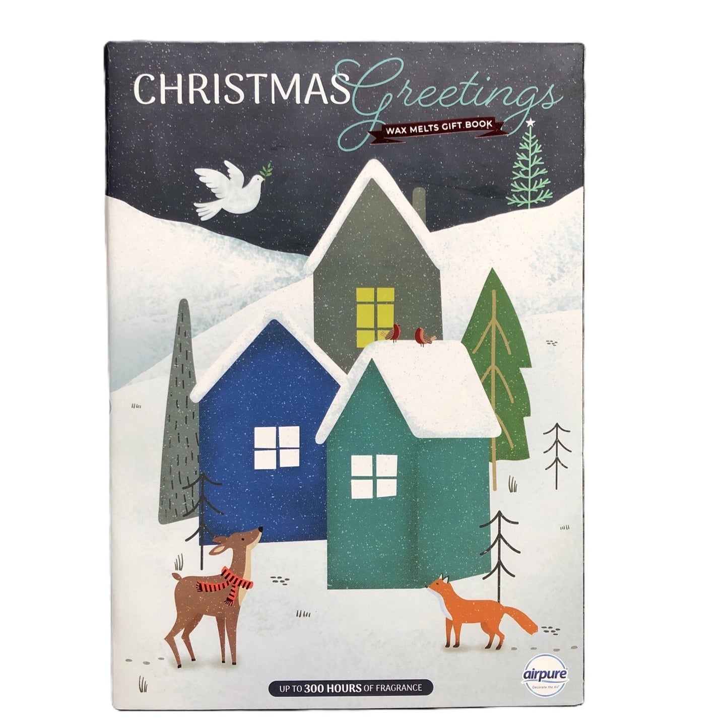 12 Nights of Christmas Scented Wax Melts Gift Book - Christmas House