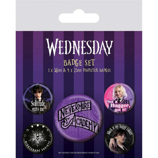 Pyramid Wednesday Badge Set