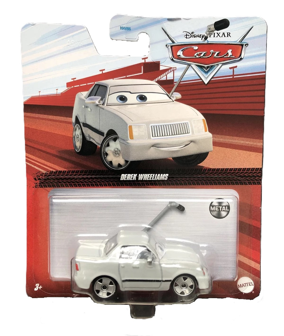 Disney Pixar Cars 1:55 Derek Wheeliams Diecast DXV29/HHV86, 2021